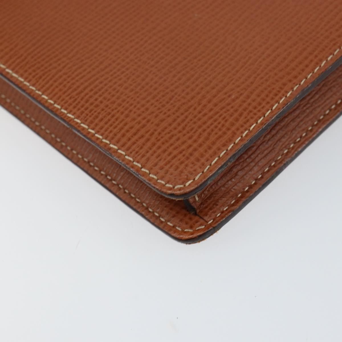 Loewe Loewe Anagram Clutch Bag Leather Size ONE SIZE - 9 Thumbnail