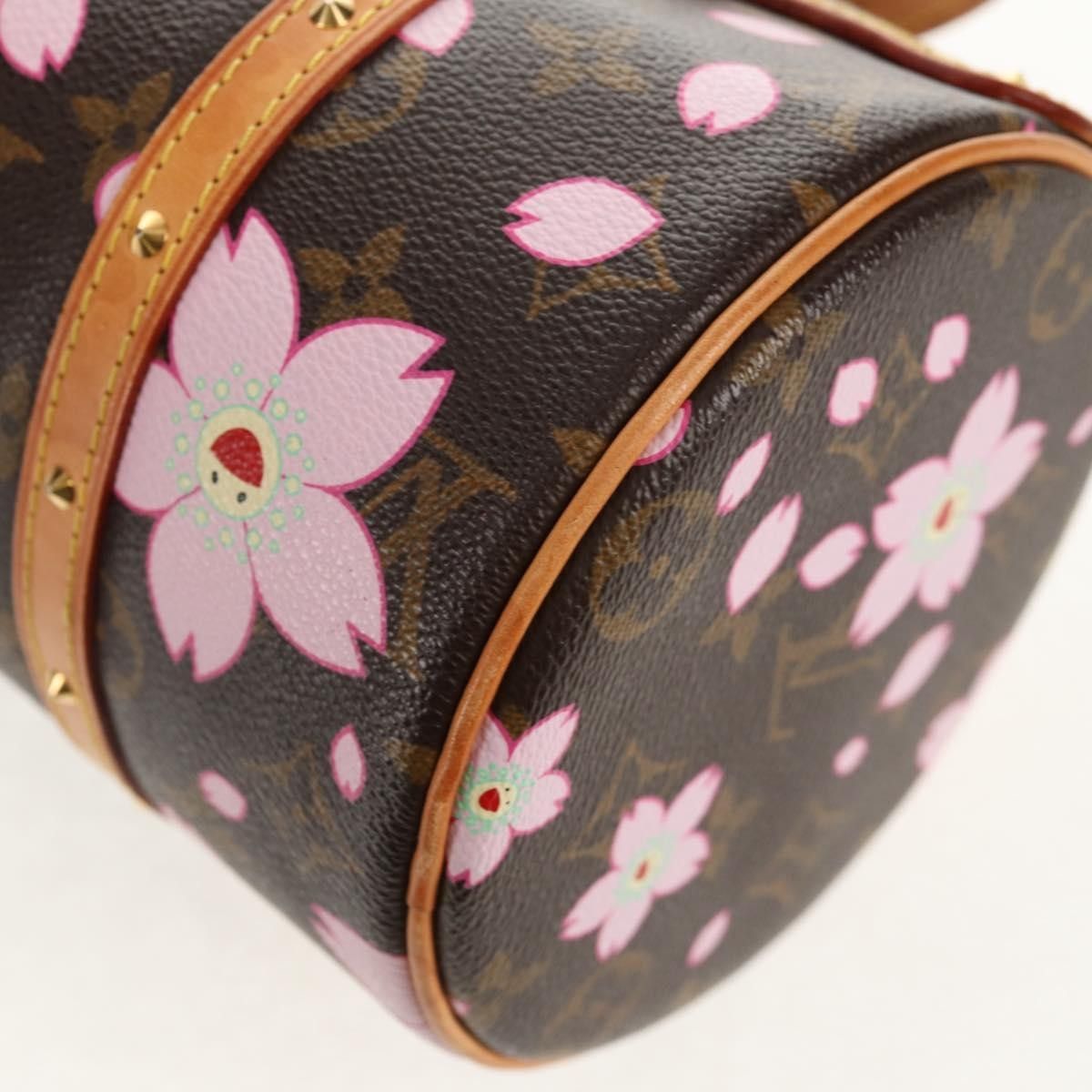 Louis Vuitton Louis Vuitton Papillon Handbag Limited Edition Cherry Blossom Monogram Size ONE SIZE - 11 Thumbnail