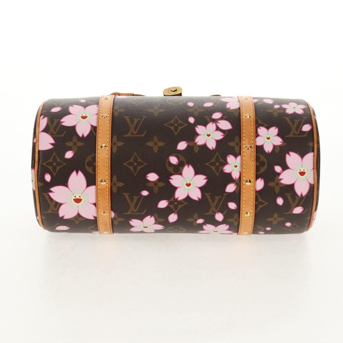 Louis Vuitton Louis Vuitton Papillon Handbag Limited Edition Cherry Blossom Monogram Size ONE SIZE - 14 Thumbnail
