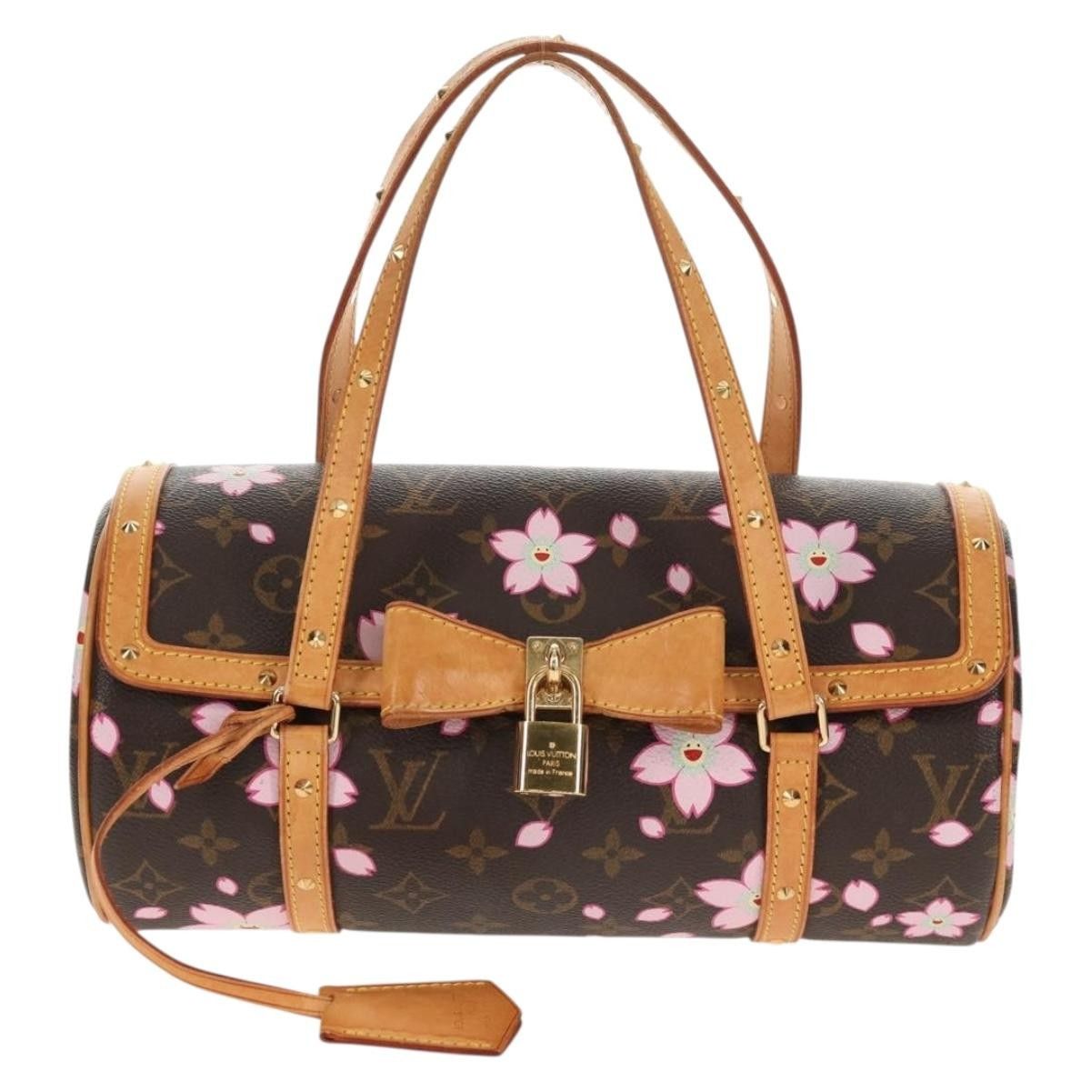 Louis Vuitton Louis Vuitton Papillon Handbag Limited Edition Cherry Blossom Monogram Size ONE SIZE - 18 Thumbnail