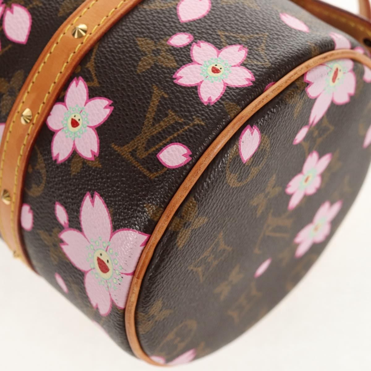 Louis Vuitton Louis Vuitton Papillon Handbag Limited Edition Cherry Blossom Monogram Size ONE SIZE - 9 Thumbnail