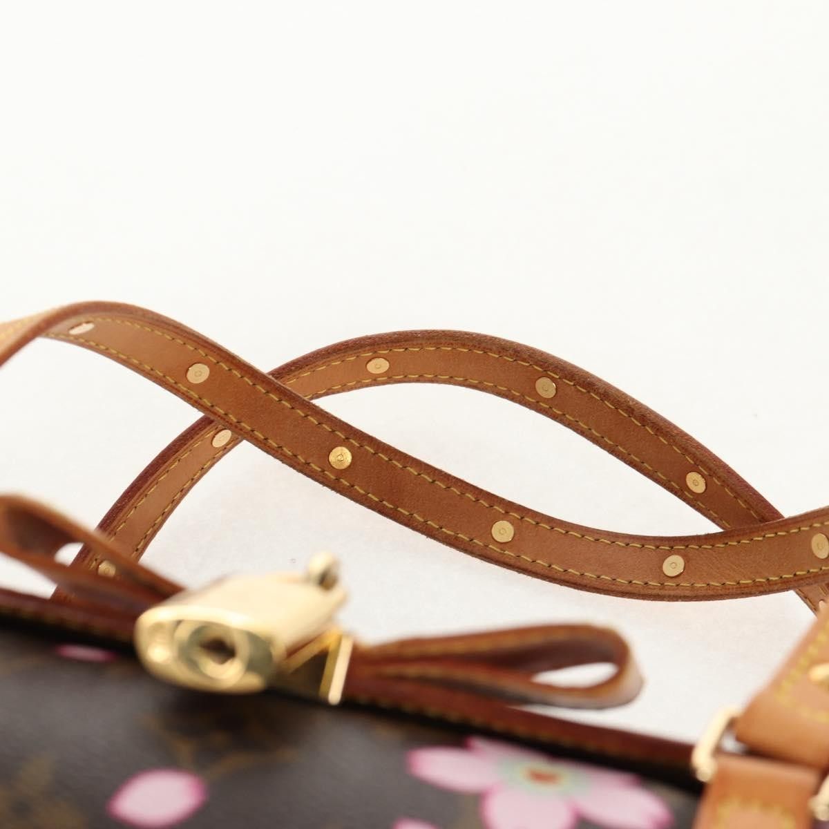 Louis Vuitton Louis Vuitton Papillon Handbag Limited Edition Cherry Blossom Monogram Size ONE SIZE - 19 Thumbnail
