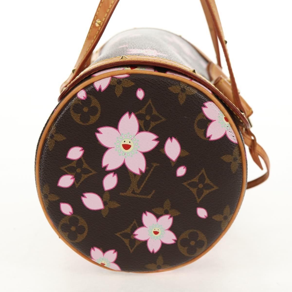 Louis Vuitton Louis Vuitton Papillon Handbag Limited Edition Cherry Blossom Monogram Size ONE SIZE - 13 Thumbnail
