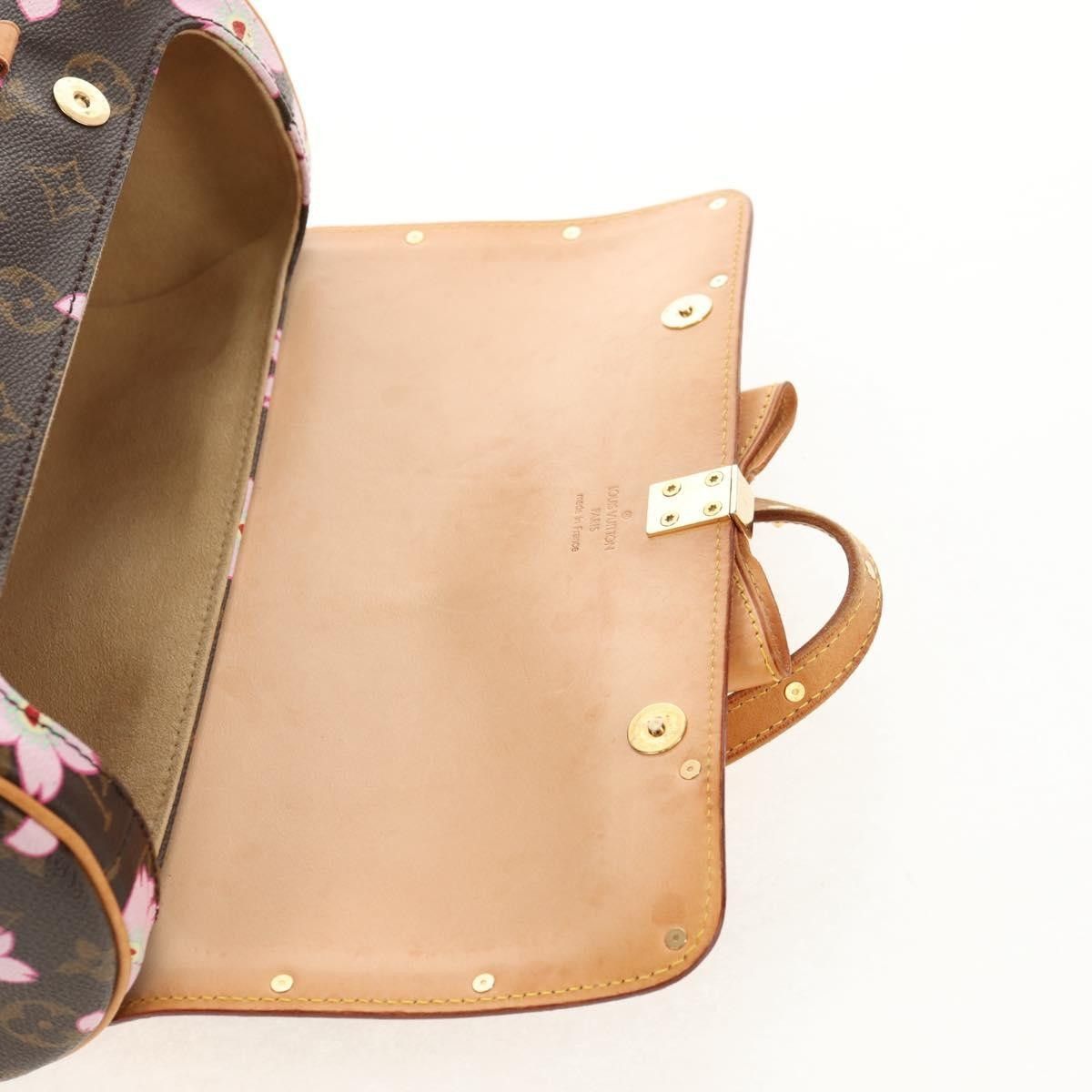 Louis Vuitton Louis Vuitton Papillon Handbag Limited Edition Cherry Blossom Monogram Size ONE SIZE - 17 Thumbnail