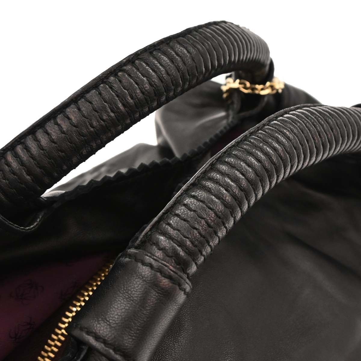 Loewe Loewe Anagram Logo Nappa Aire Hand Bag Leather Size ONE SIZE - 6 Thumbnail