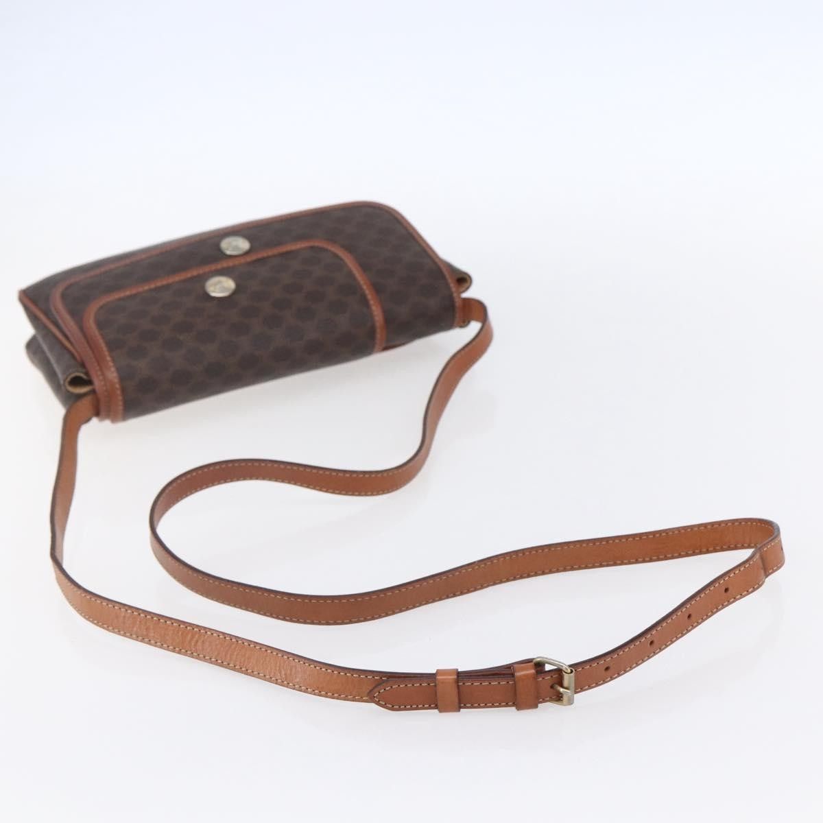 Celine Celine Vintage Macadam Shoulder Bag Canvas and Leather Size ONE SIZE - 8 Thumbnail