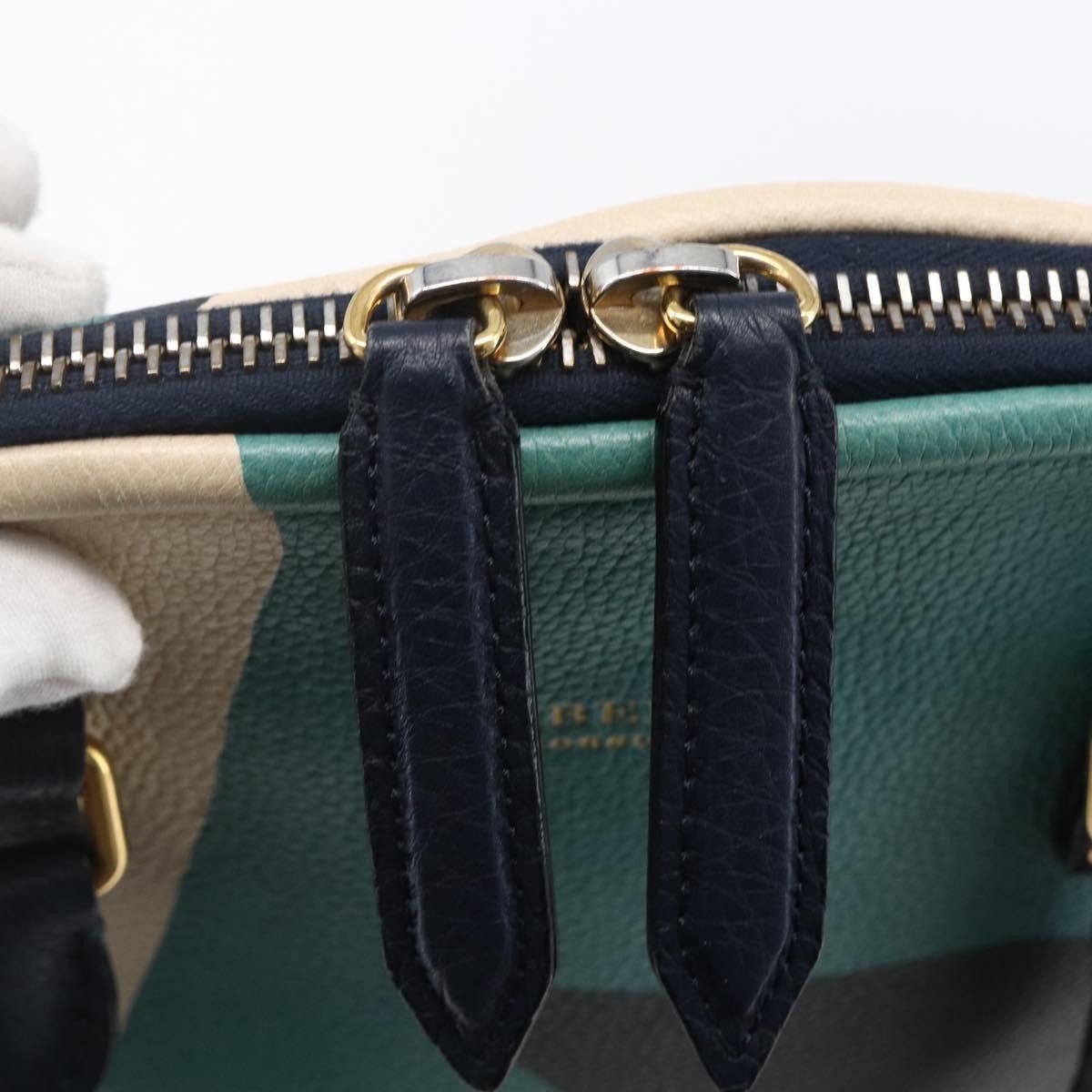 Burberry Burberry Bloomsbury Satchel Printed Leather Size ONE SIZE - 12 Thumbnail