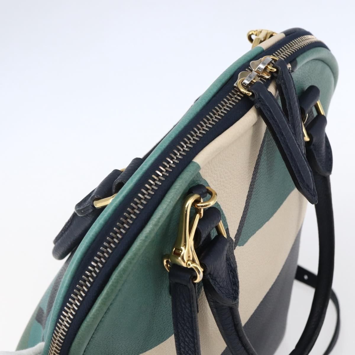 Burberry Burberry Bloomsbury Satchel Printed Leather Size ONE SIZE - 14 Thumbnail