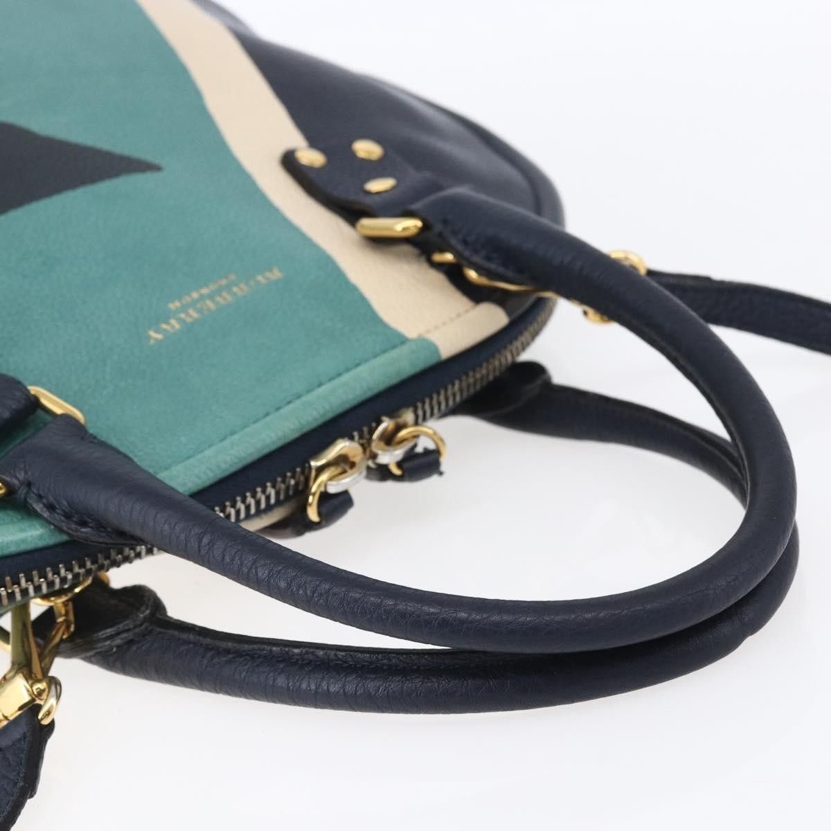 Burberry Burberry Bloomsbury Satchel Printed Leather Size ONE SIZE - 7 Thumbnail