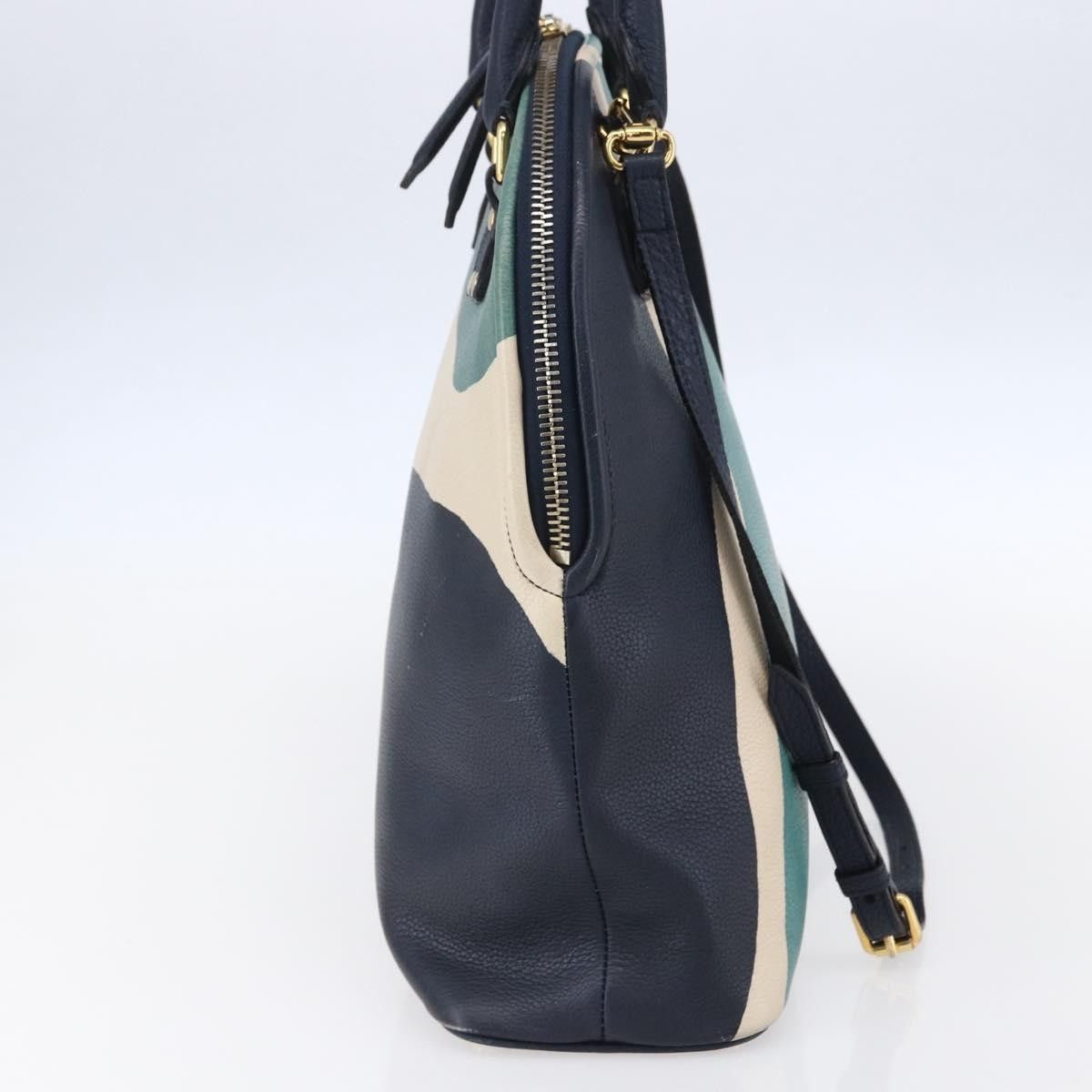 Burberry Burberry Bloomsbury Satchel Printed Leather Size ONE SIZE - 3 Thumbnail