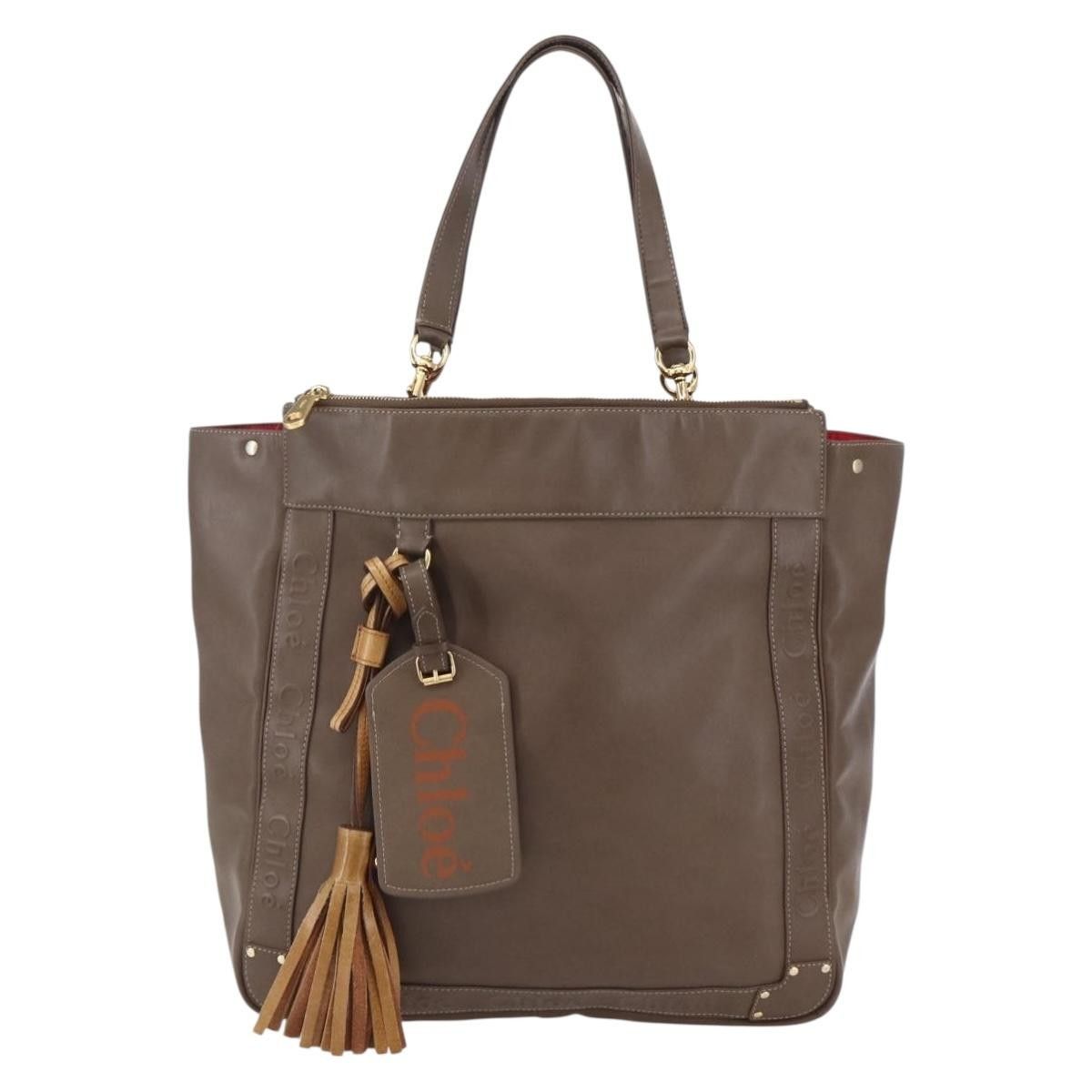 Chloe Chloe Eden Tote bag Leather Size ONE SIZE - 17 Thumbnail