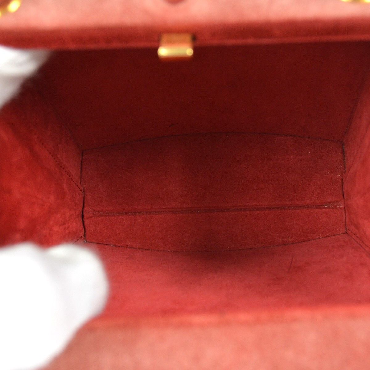 Hermes Hermes Vintage Cadena Top Handle Bag Box Calf Size ONE SIZE - 3 Thumbnail