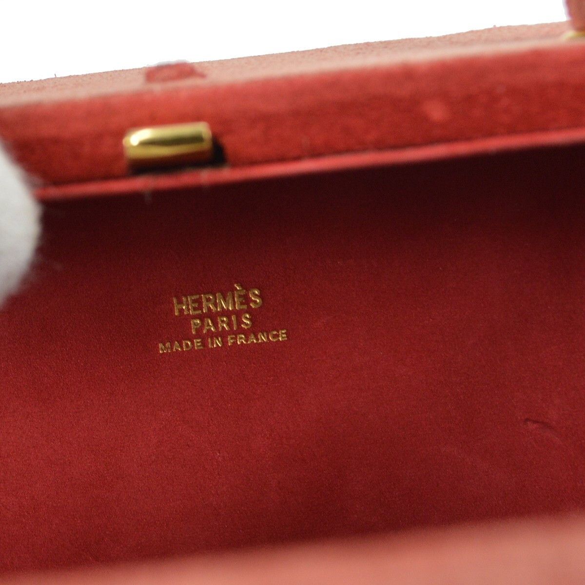 Hermes Hermes Vintage Cadena Top Handle Bag Box Calf Size ONE SIZE - 4 Thumbnail