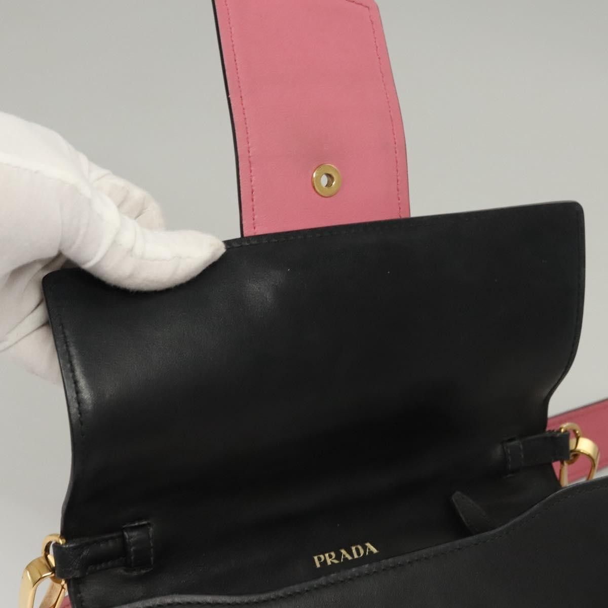 Prada Prada Metal Ribbon Shoulder Bag City Calfskin Size ONE SIZE - 21 Thumbnail