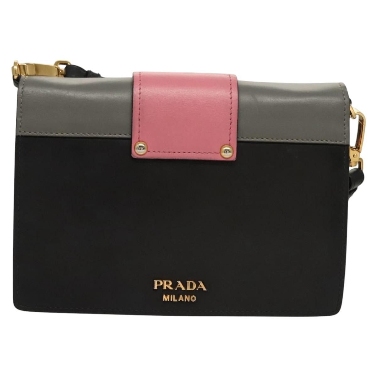 Prada Prada Metal Ribbon Shoulder Bag City Calfskin Size ONE SIZE - 2 Thumbnail