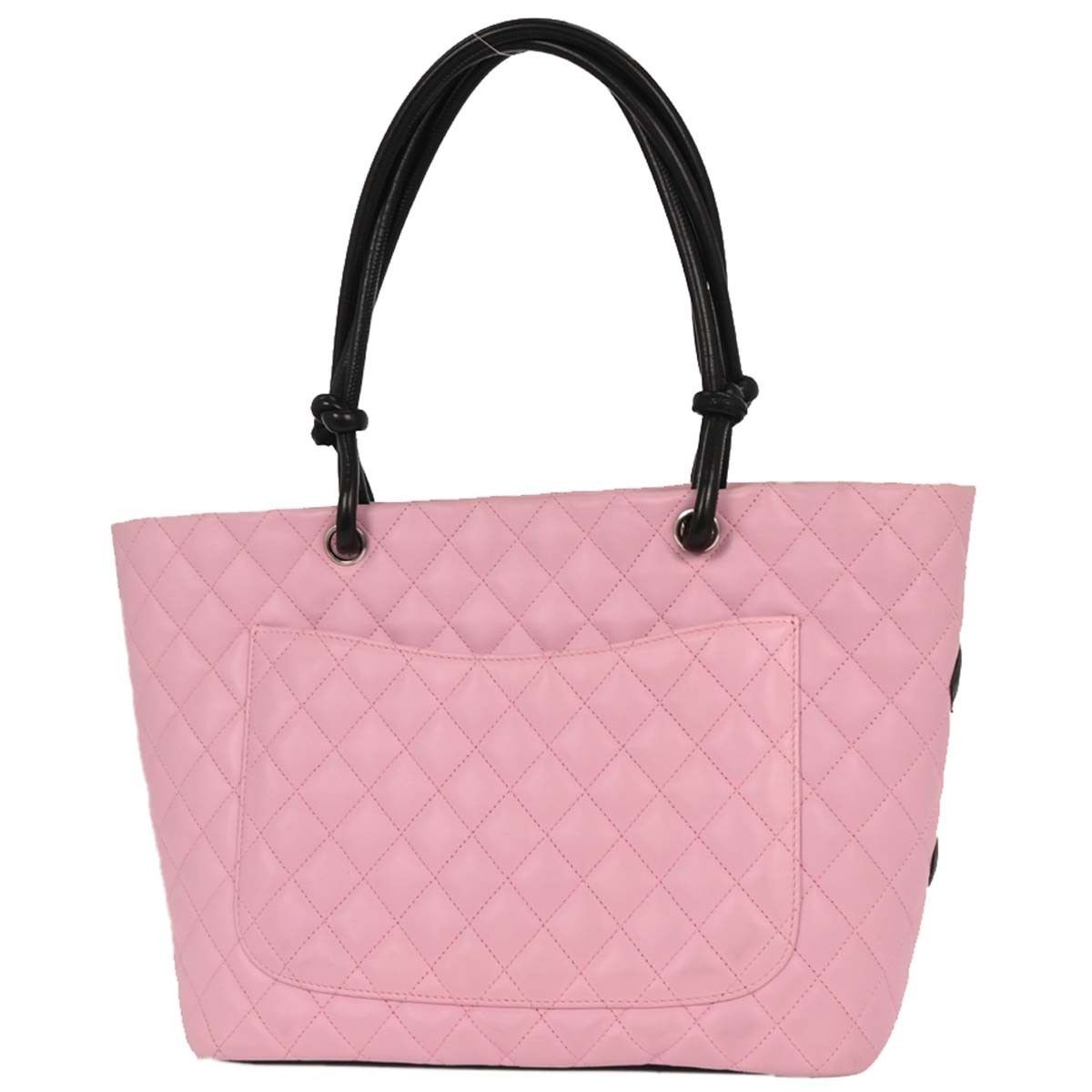 Chanel Chanel Cambon Tote Quilted Leather Size ONE SIZE - 2 Thumbnail