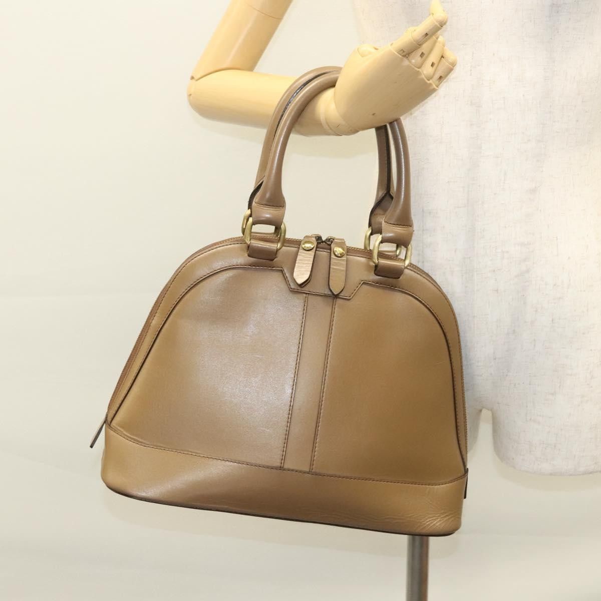 Burberry Burberry Vintage Zip Dome Bag Leather Size ONE SIZE - 14 Thumbnail