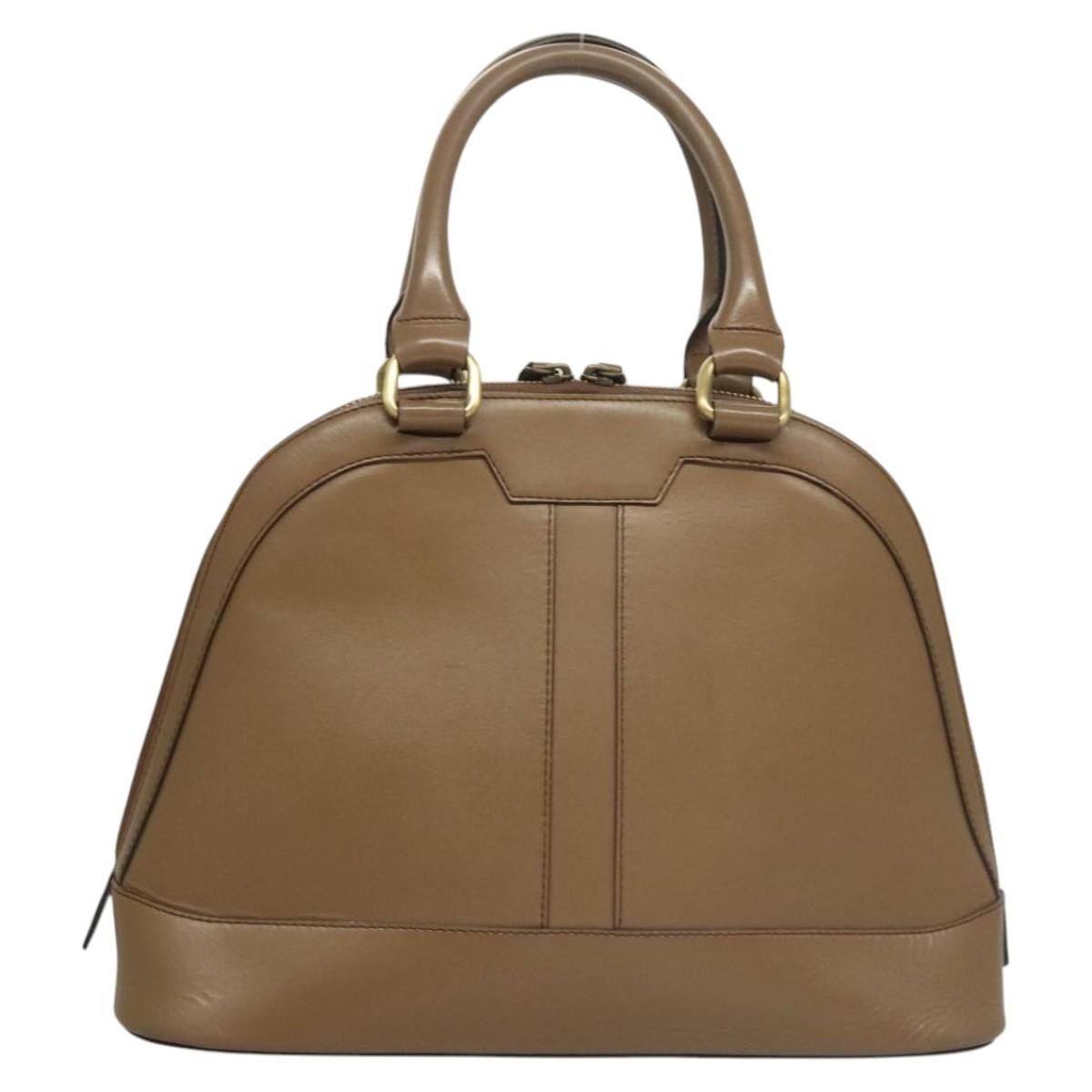 Burberry Burberry Vintage Zip Dome Bag Leather Size ONE SIZE - 2 Thumbnail