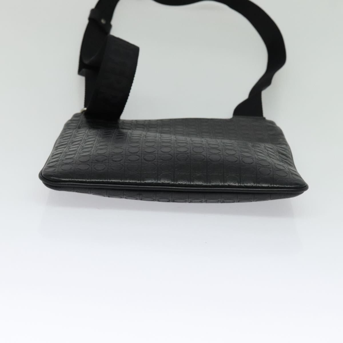 Salvatore Ferragamo Salvatore Ferragamo Gancini Shoulder Bag Leather Size ONE SIZE - 13 Thumbnail