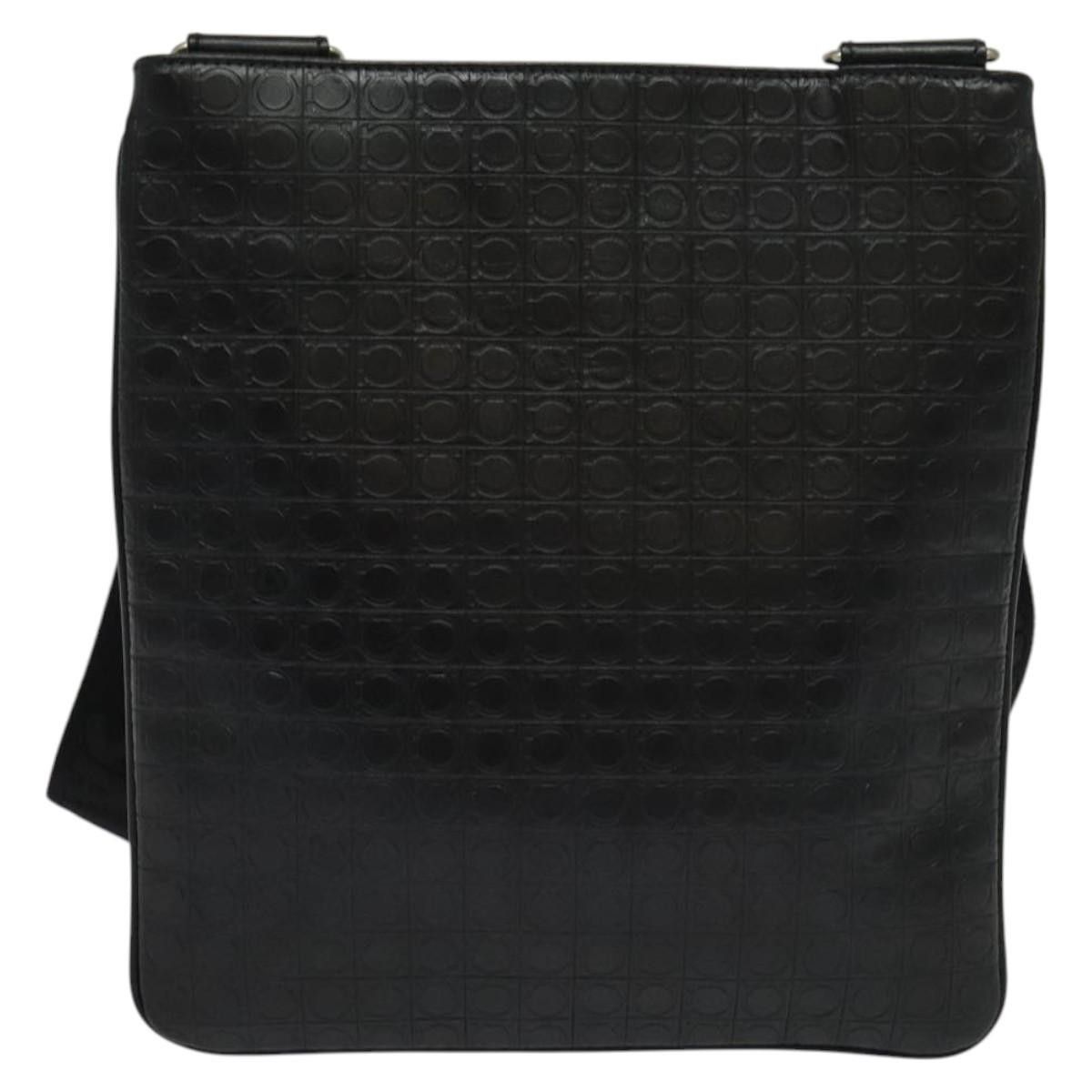 Salvatore Ferragamo Salvatore Ferragamo Gancini Shoulder Bag Leather Size ONE SIZE - 17 Thumbnail