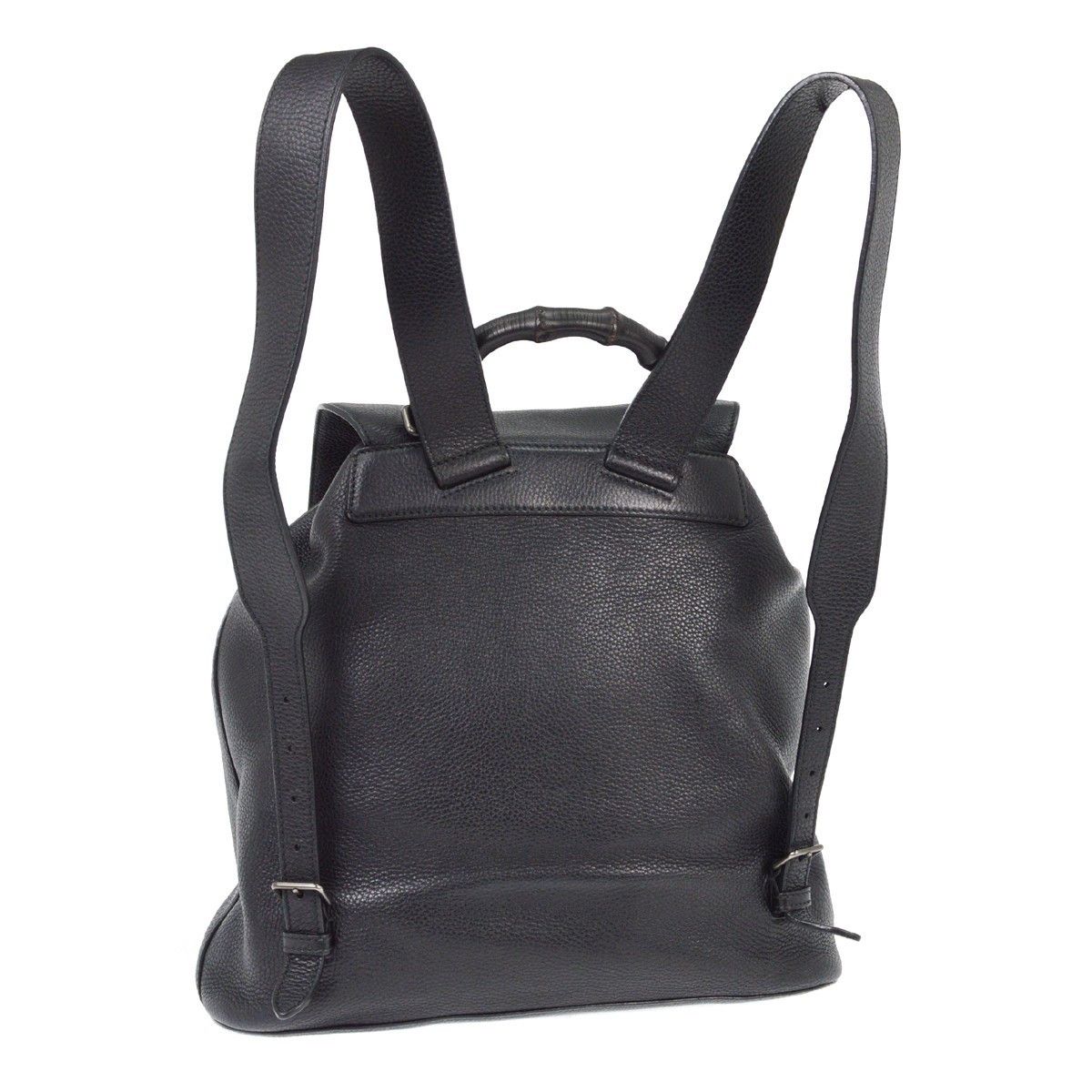 Gucci Gucci Bamboo Tassel Backpack Leather Size ONE SIZE - 2 Thumbnail