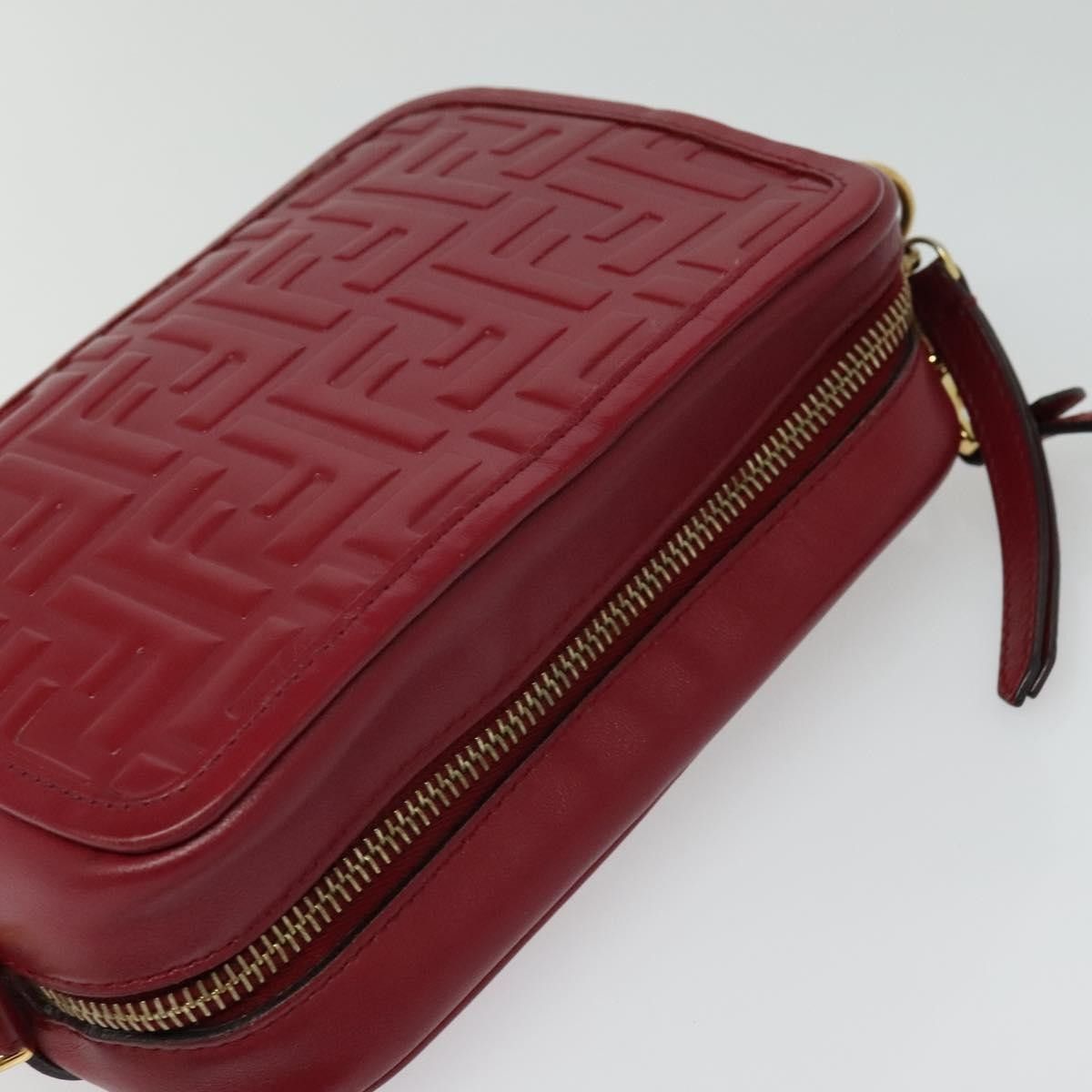 Fendi Fendi Camera Bag Zucca Embossed Leather Size ONE SIZE - 14 Thumbnail