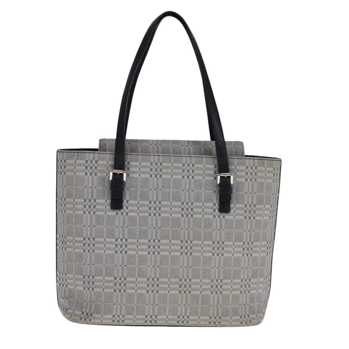 Burberry Burberry Nova Check Tote Canvas and Leather Size ONE SIZE - 2 Thumbnail