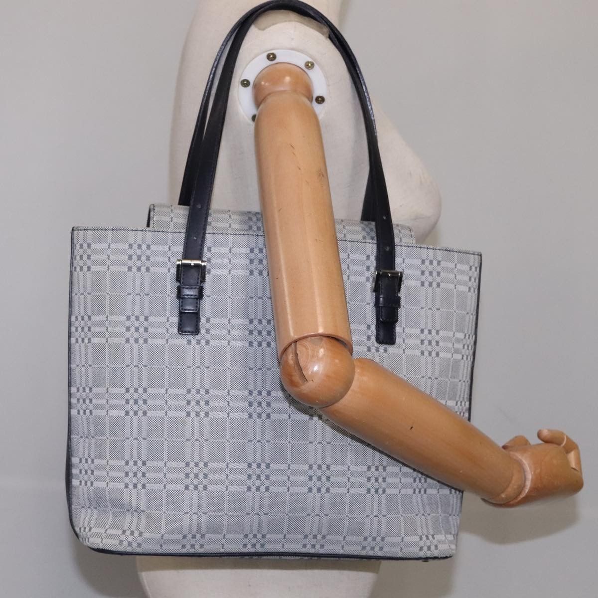 Burberry Burberry Nova Check Tote Canvas and Leather Size ONE SIZE - 12 Thumbnail