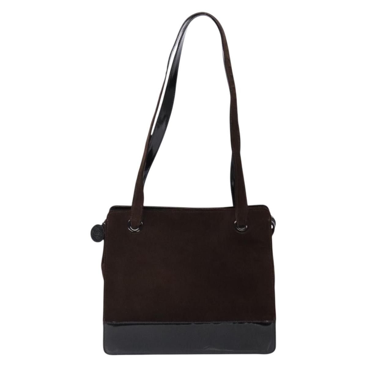Chanel Chanel Vintage Logo Tote Suede Size ONE SIZE - 22 Thumbnail