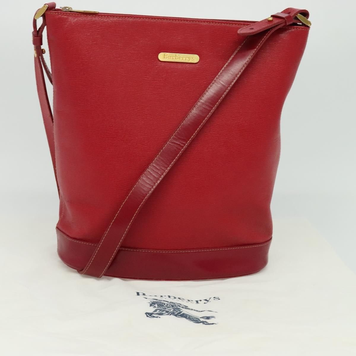 Burberry Burberry Bucket Bag Leather Size ONE SIZE - 16 Thumbnail