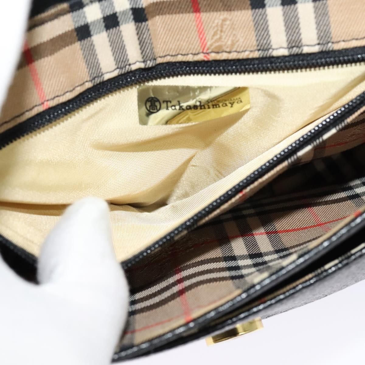 Burberry Burberry Flap Shoulder Bag Leather Size ONE SIZE - 17 Thumbnail