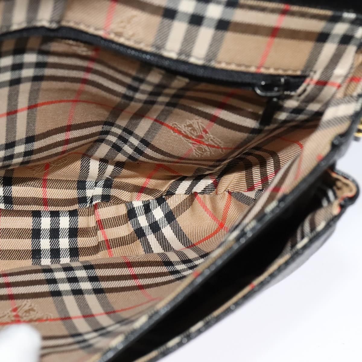 Burberry Burberry Flap Shoulder Bag Leather Size ONE SIZE - 19 Thumbnail