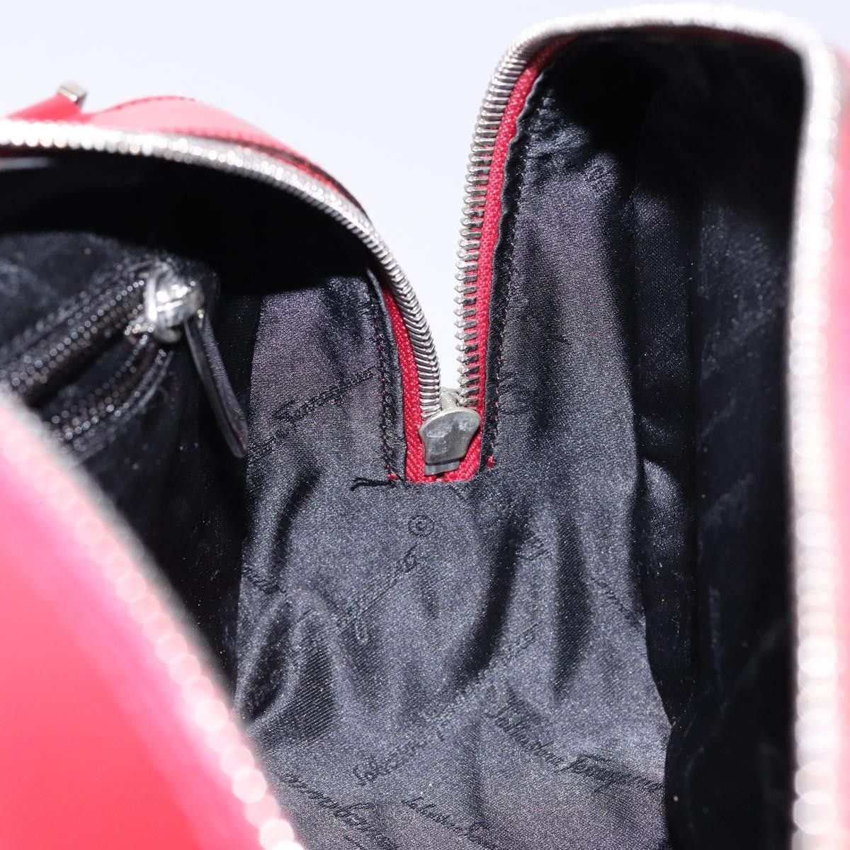 Salvatore Ferragamo Salvatore Ferragamo Gancini Shoulder Bag Leather Size ONE SIZE - 19 Thumbnail