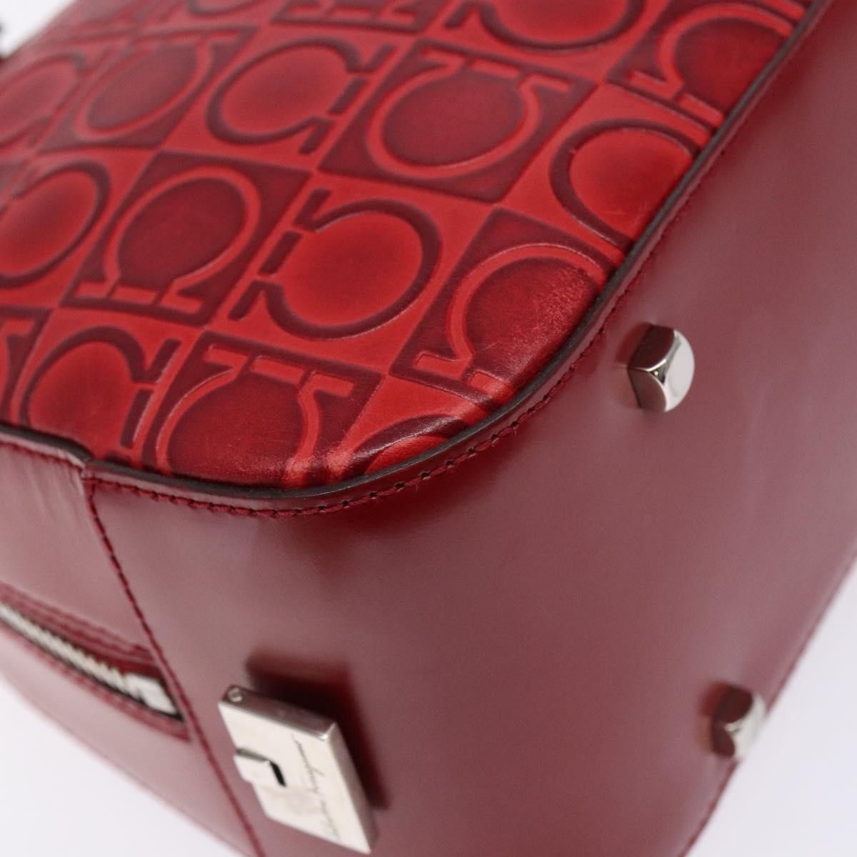 Salvatore Ferragamo Salvatore Ferragamo Gancini Shoulder Bag Leather Size ONE SIZE - 11 Thumbnail