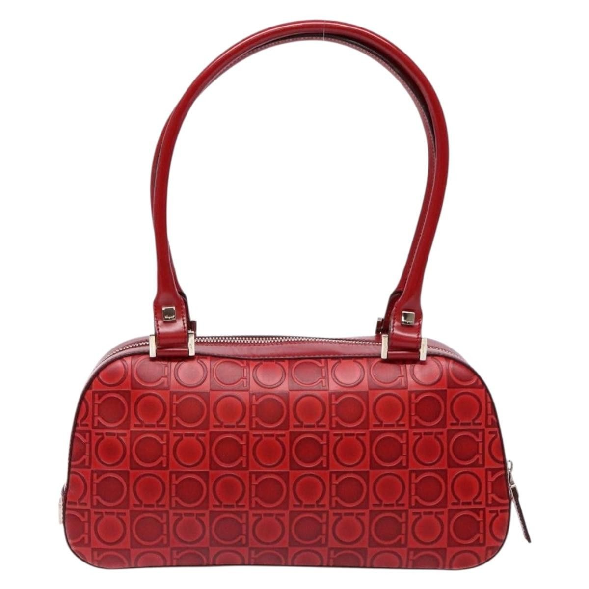 Salvatore Ferragamo Salvatore Ferragamo Gancini Shoulder Bag Leather Size ONE SIZE - 2 Thumbnail