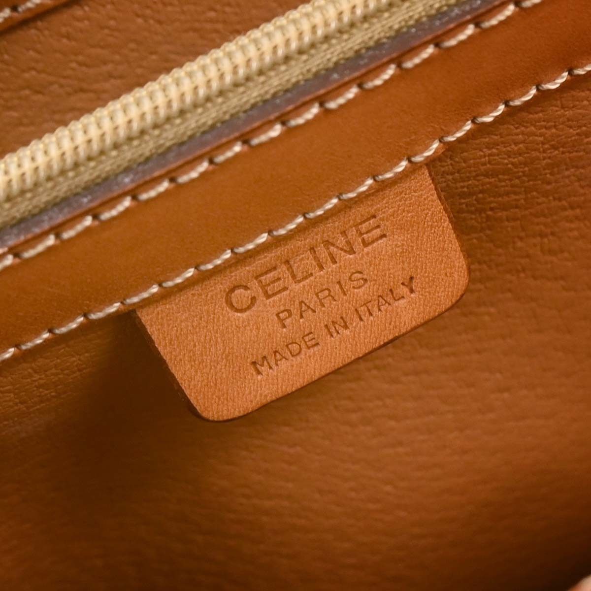 Celine Celine Vintage Convertible Top Handle Bag Macadam Coated Canvas Size ONE SIZE - 4 Thumbnail