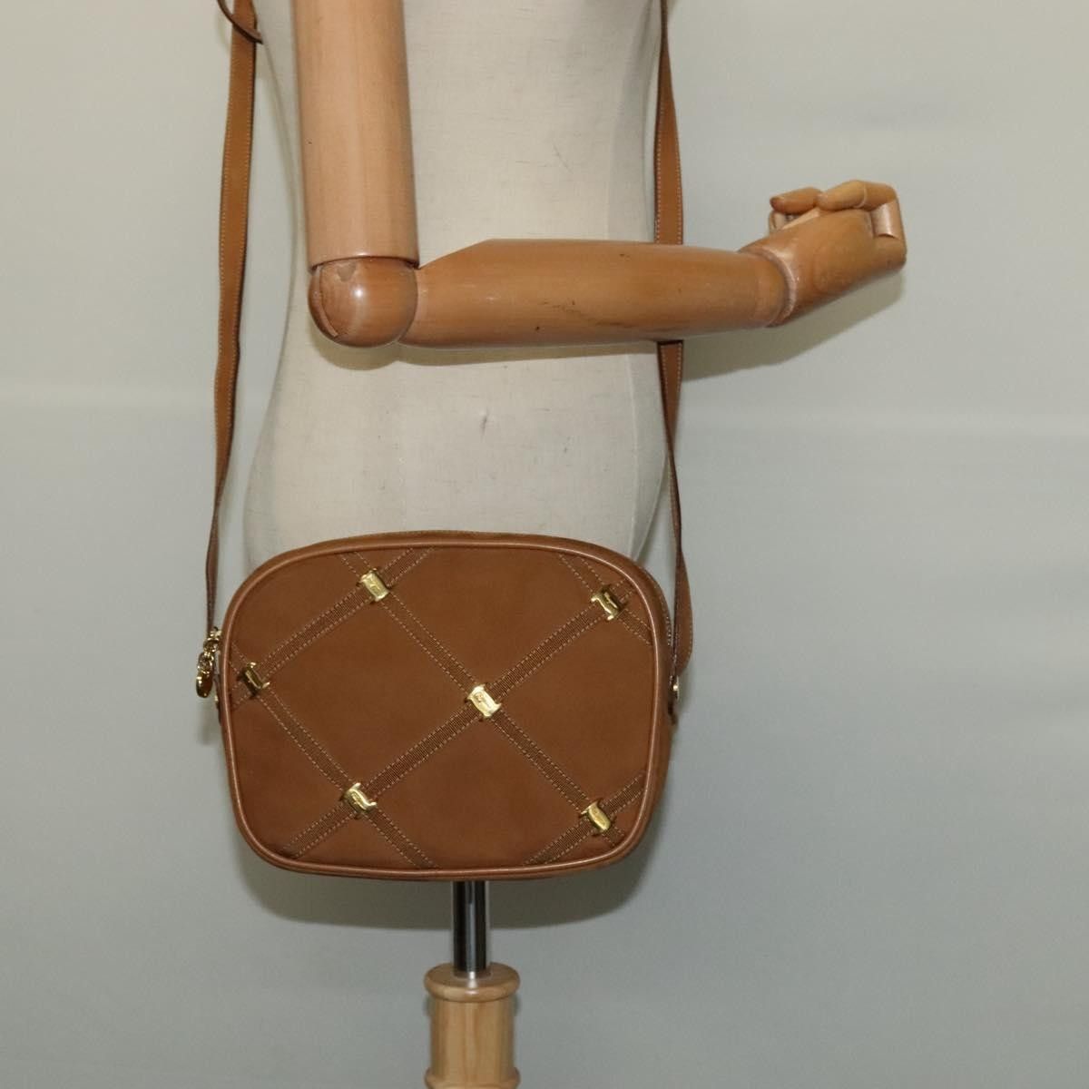 Salvatore Ferragamo Salvatore Ferragamo Vala Shoulder Bag Suede Size ONE SIZE - 12 Thumbnail