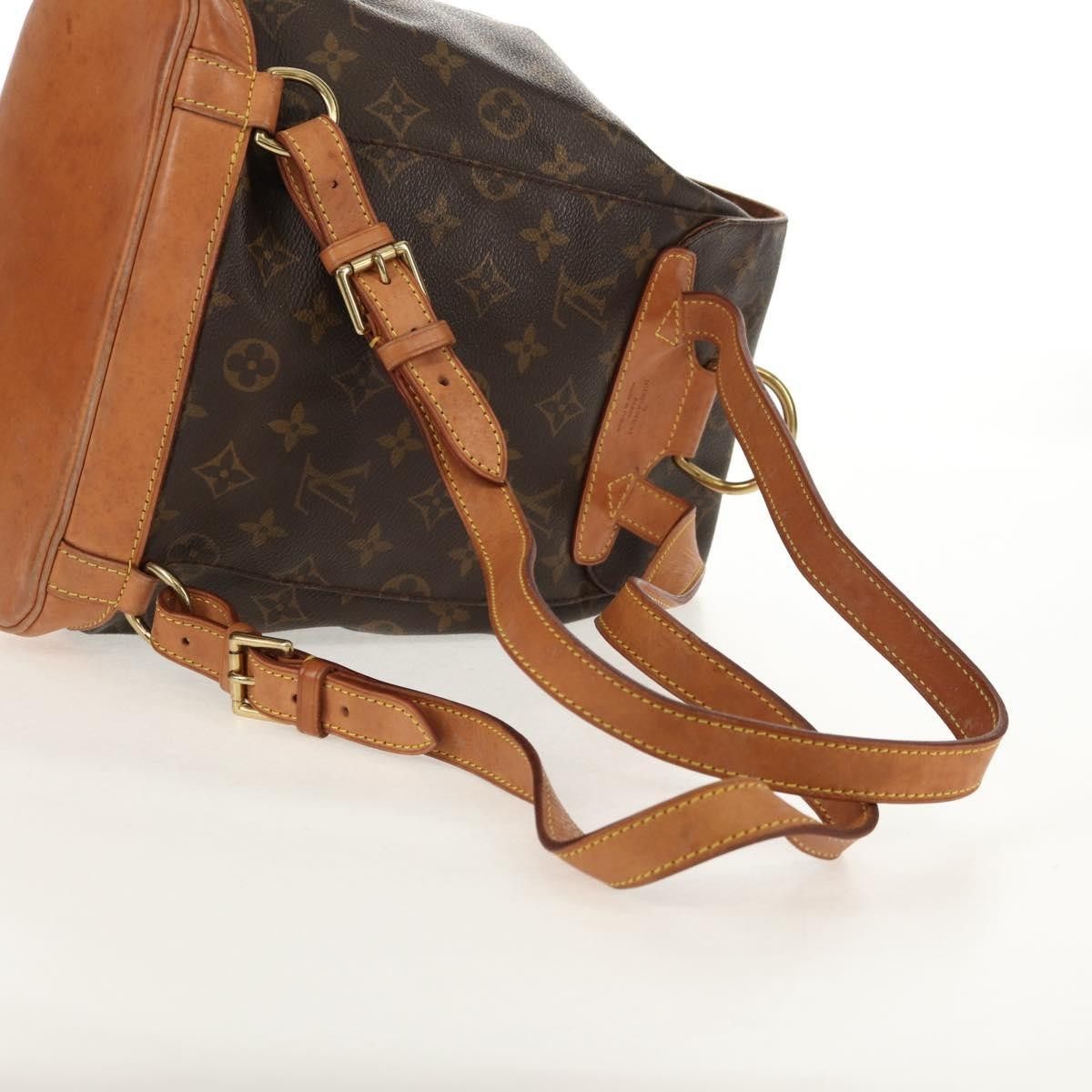 Louis Vuitton Louis Vuitton Montsouris Backpack Monogram Canvas Size ONE SIZE - 8 Thumbnail