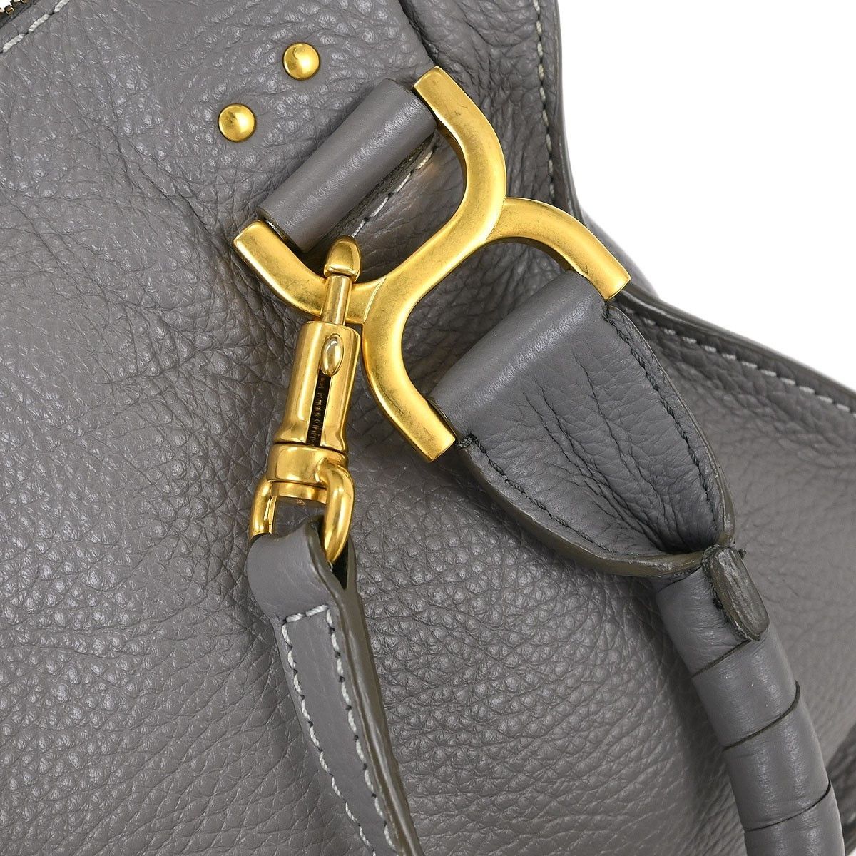 Chloe Chloe Marcie Satchel Leather Size ONE SIZE - 9 Thumbnail