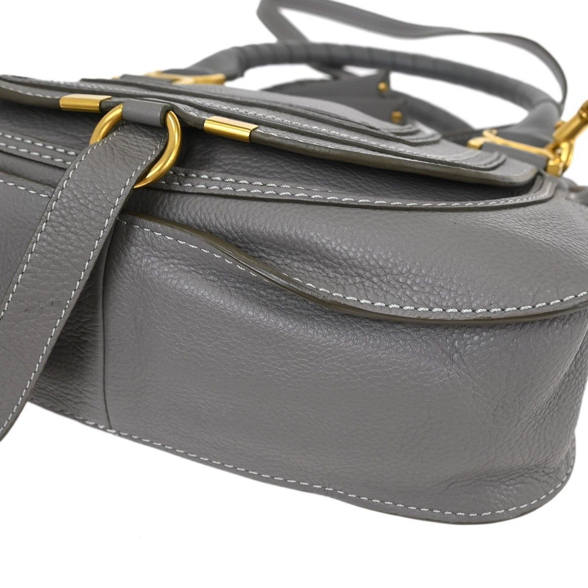 Chloe Chloe Marcie Satchel Leather Size ONE SIZE - 6 Thumbnail