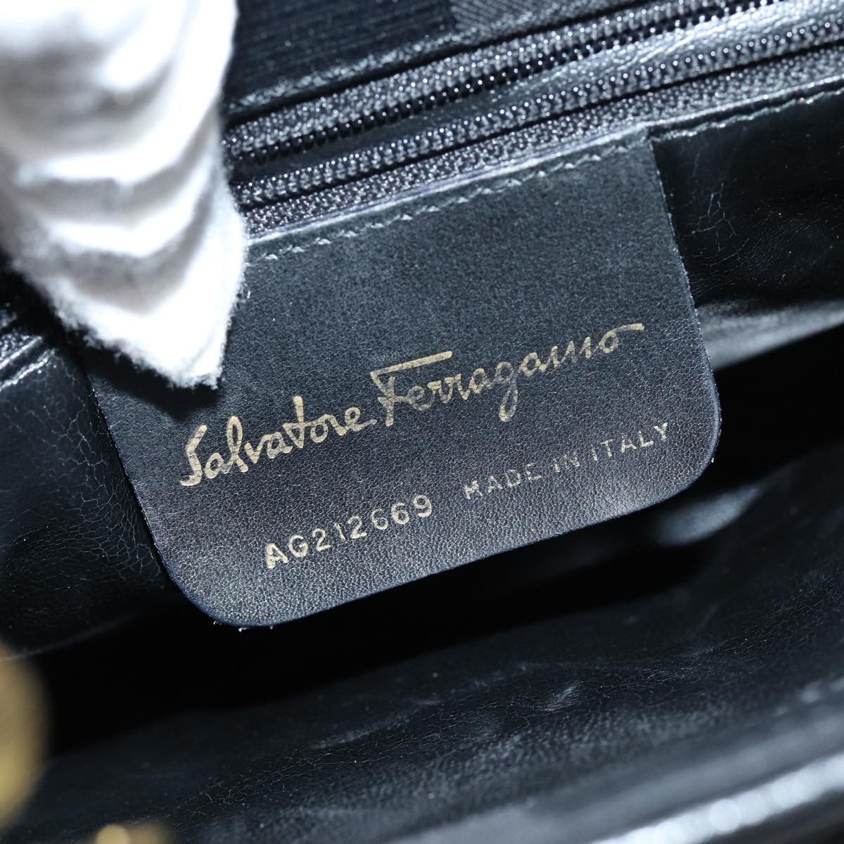 Salvatore Ferragamo Salvatore Ferragamo Vintage Handbag Canvas Size ONE SIZE - 6 Thumbnail