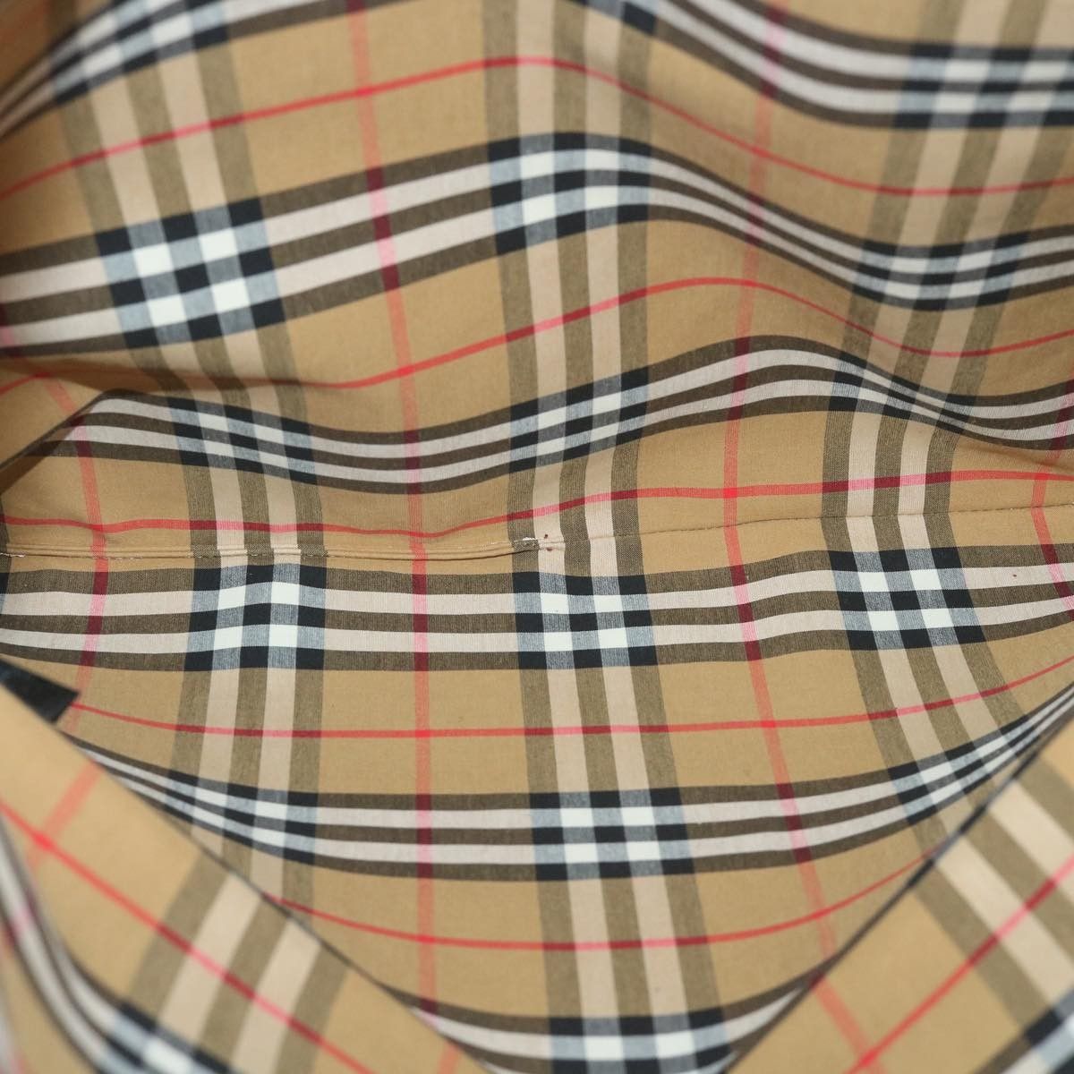 Burberry Burberry Nova Check Tote Canvas and Leather Size ONE SIZE - 5 Thumbnail