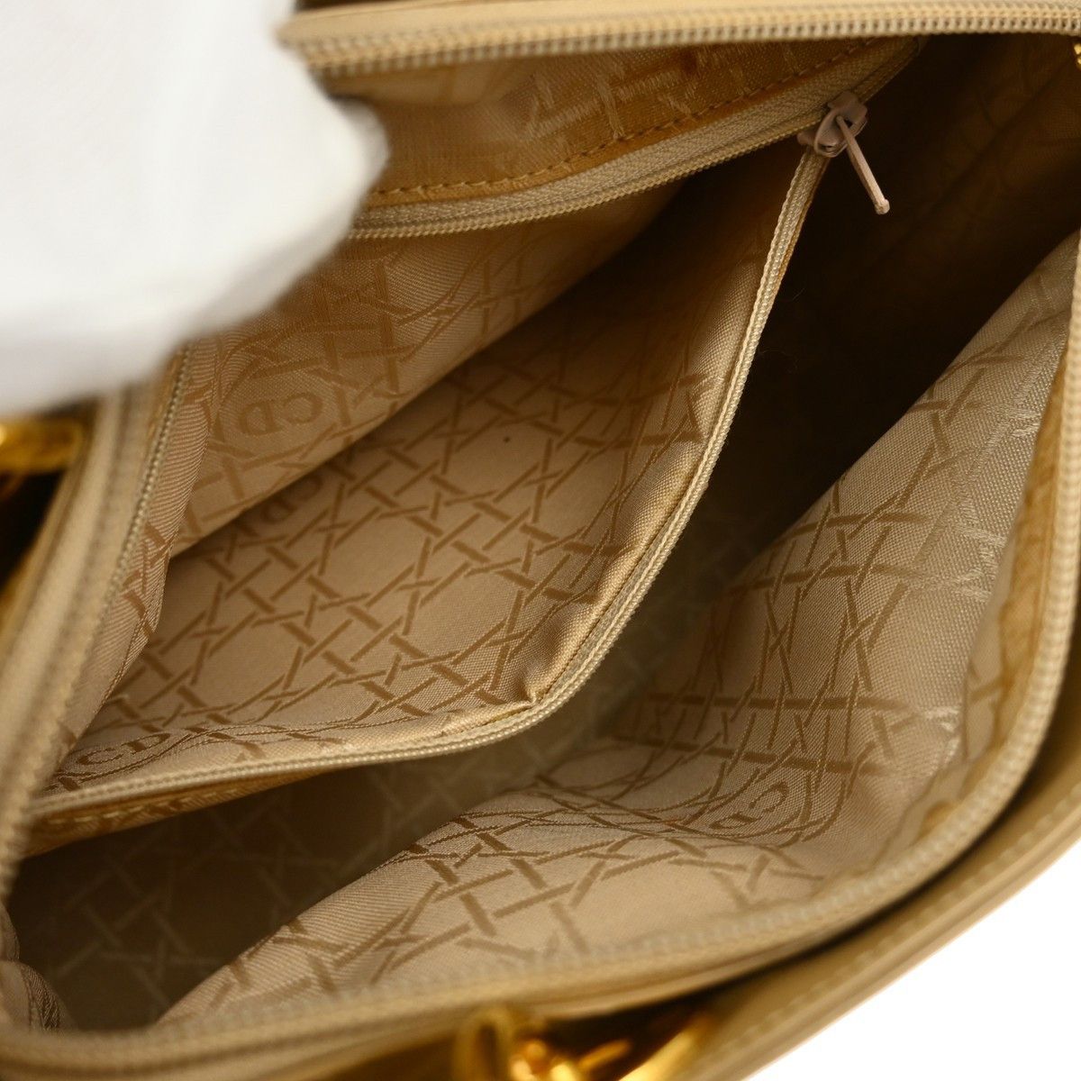 Dior Christian Dior Lady Dior Bag Leather Size ONE SIZE - 3 Thumbnail