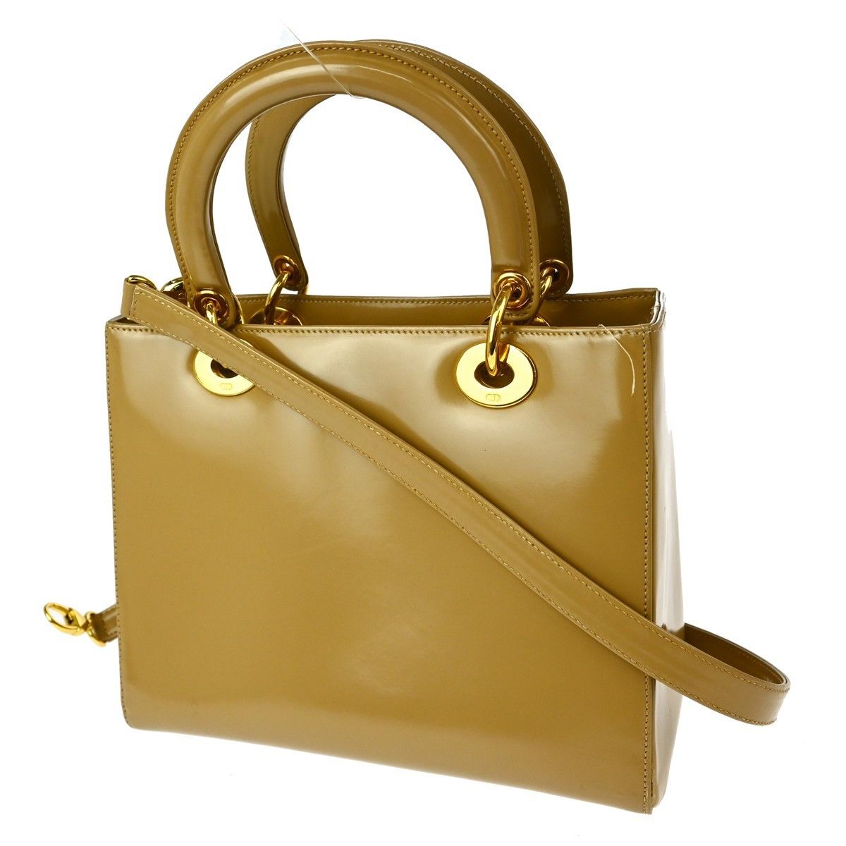 Dior Christian Dior Lady Dior Bag Leather Size ONE SIZE - 2 Thumbnail