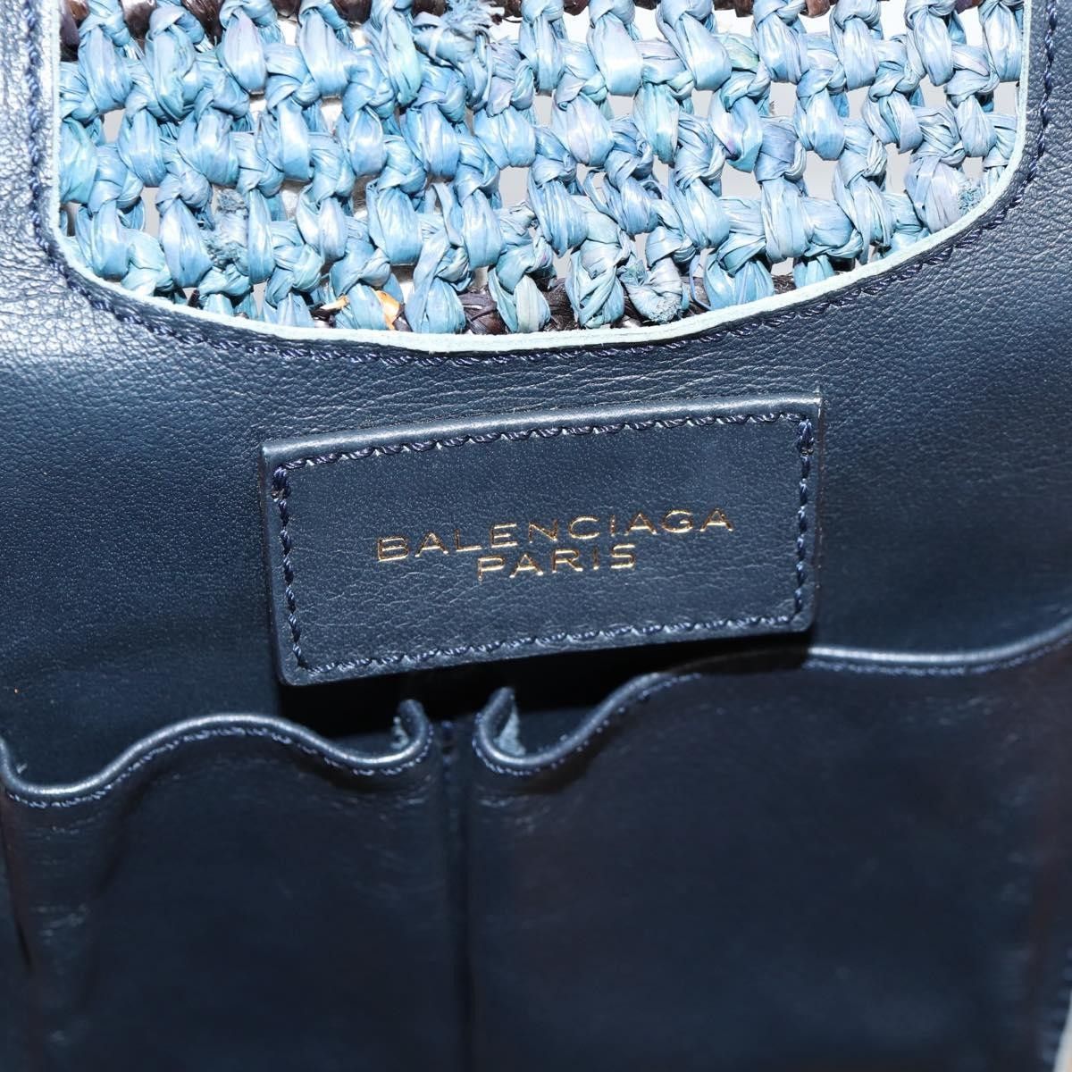 Balenciaga Balenciaga Panier Basket Tote Woven Raffia Size ONE SIZE - 6 Thumbnail