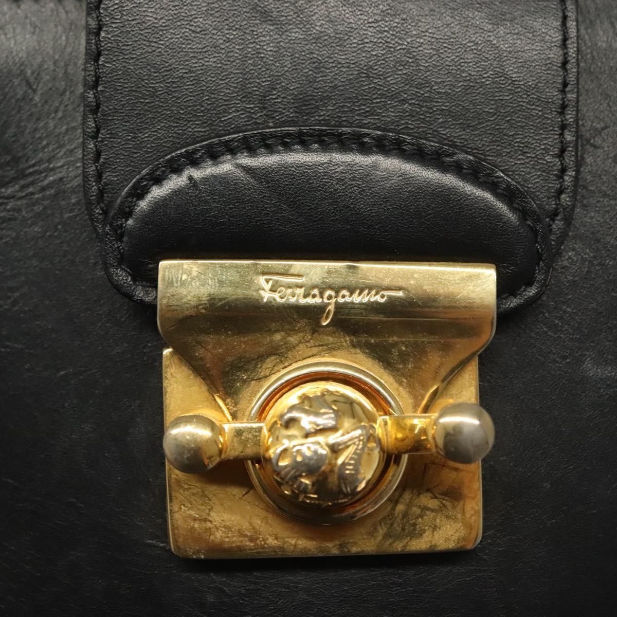 Salvatore Ferragamo Salvatore Ferragamo Vintage Leather Size ONE SIZE - 12 Thumbnail