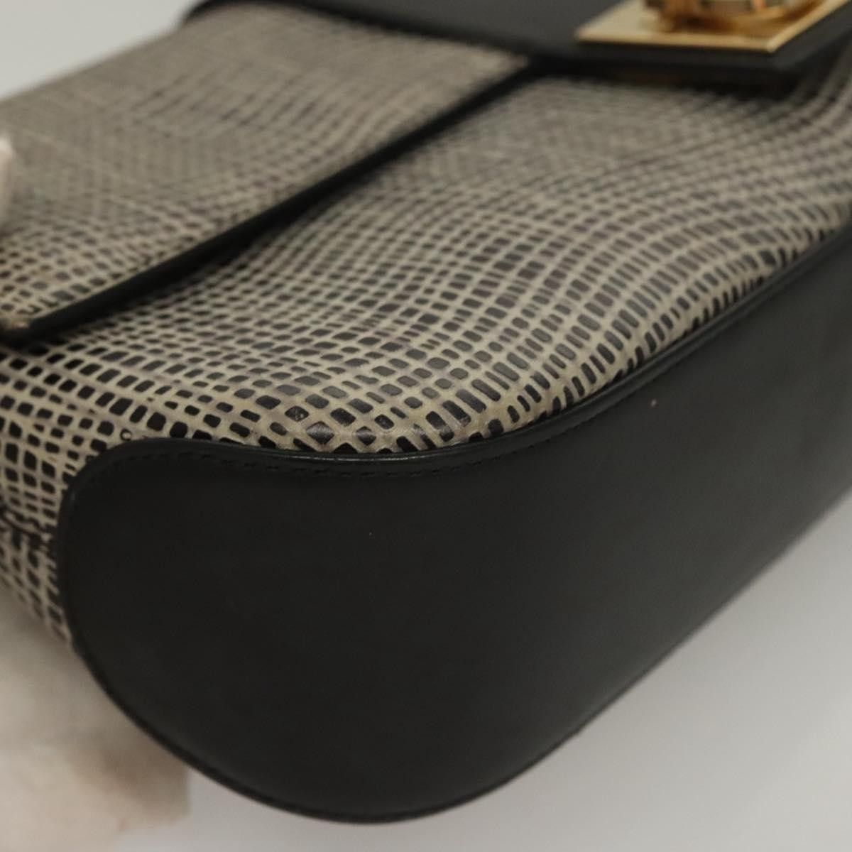 Salvatore Ferragamo Salvatore Ferragamo Gancini Shoulder Bag Leather Size ONE SIZE - 8 Thumbnail