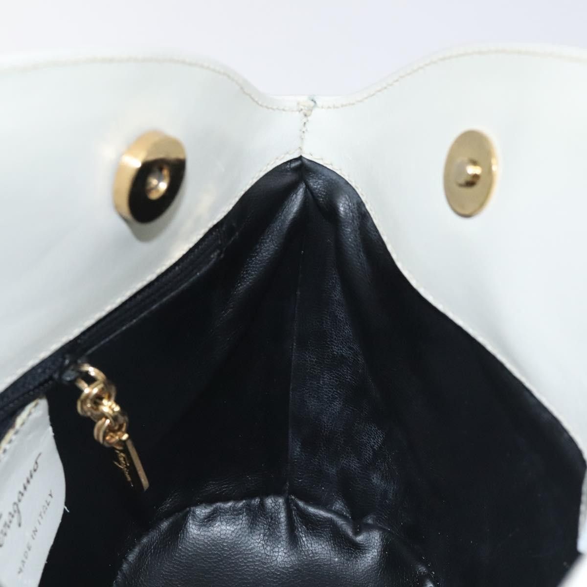 Salvatore Ferragamo Salvatore Ferragamo Shoulder Bag Leather Size ONE SIZE - 19 Thumbnail