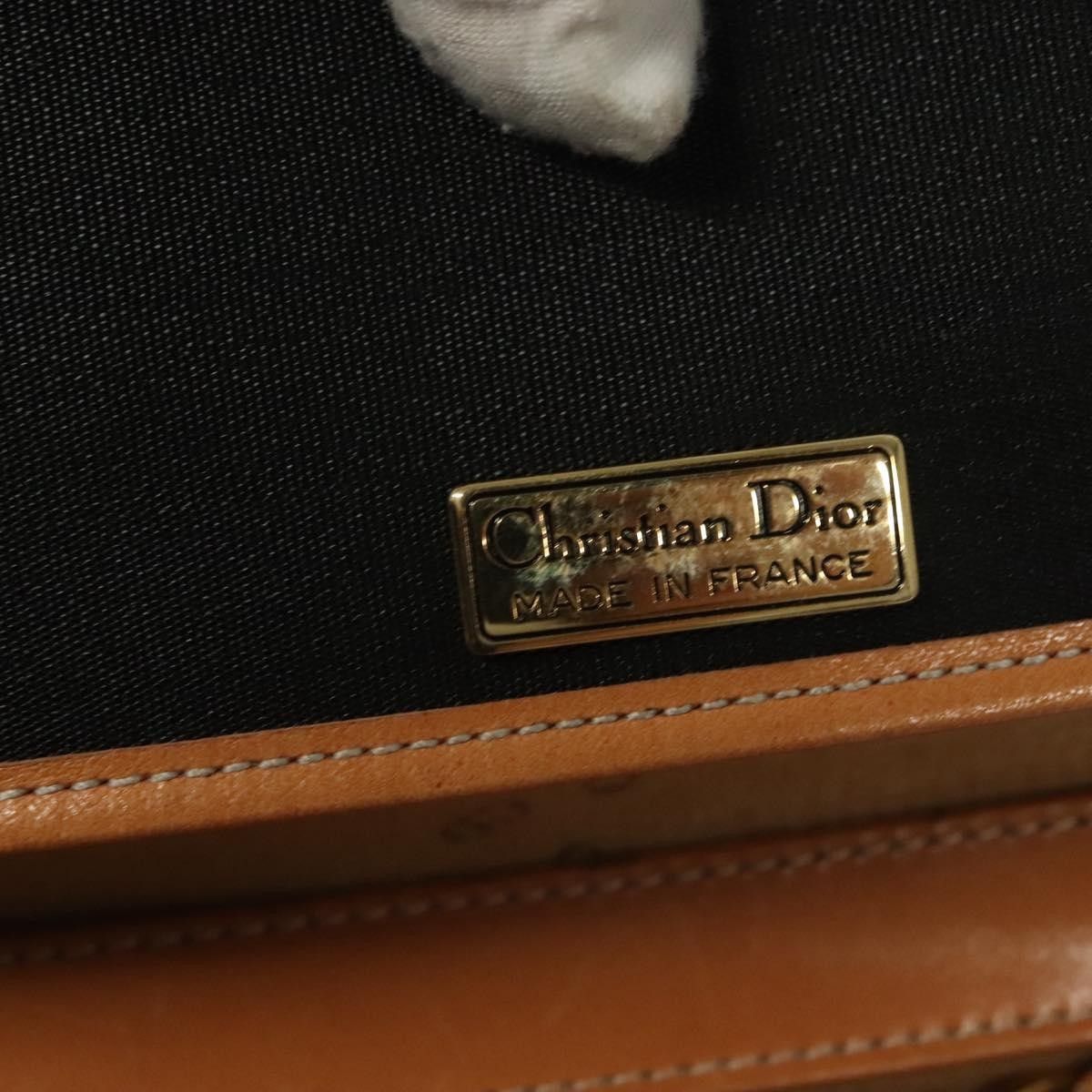 Dior Christian Dior Vintage CD Chain Flap Shoulder Bag Canvas Size ONE SIZE - 6 Thumbnail
