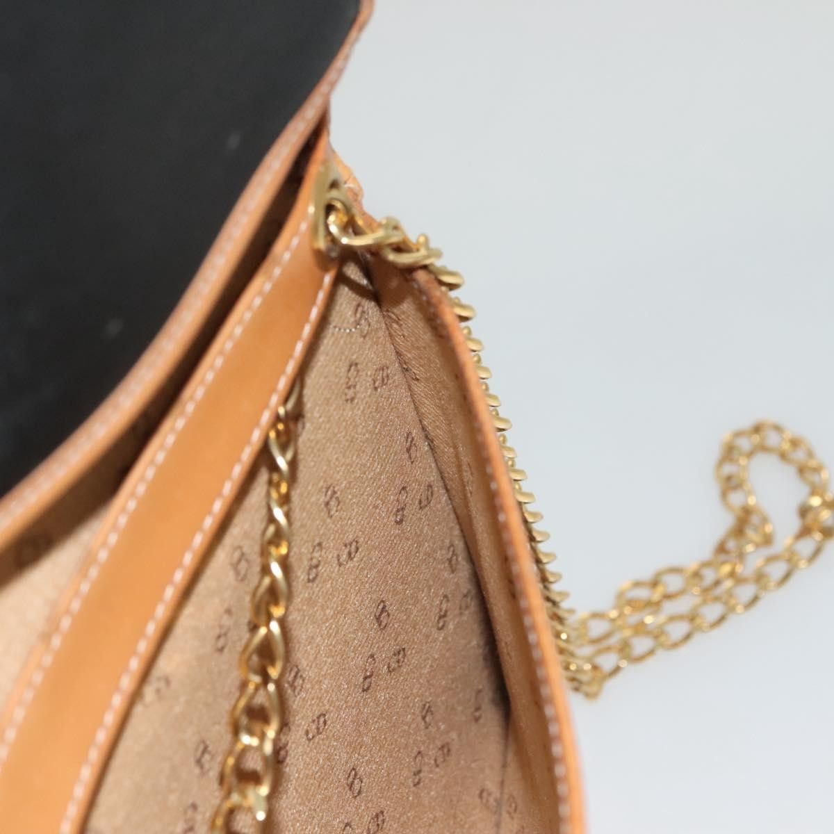 Dior Christian Dior Vintage CD Chain Flap Shoulder Bag Canvas Size ONE SIZE - 16 Thumbnail